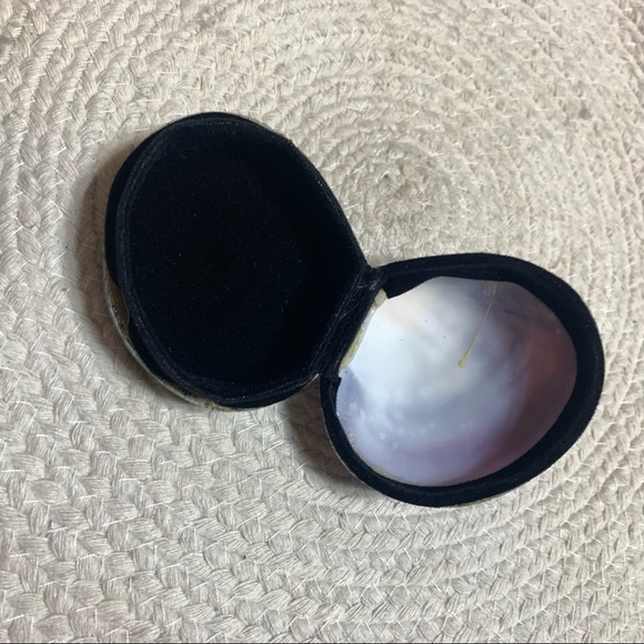 Purple Shell Jewelry Trinket Container - Picture 6 of 12